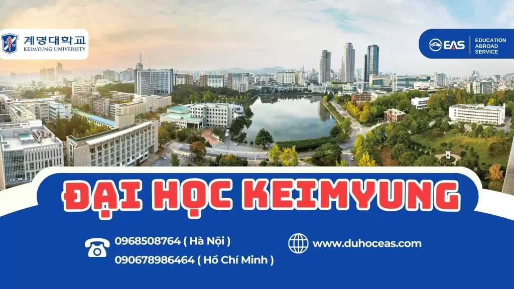 Khám phá Đại học Keimyung: Trường đại học hiện đại bậc nhất tại Daegu