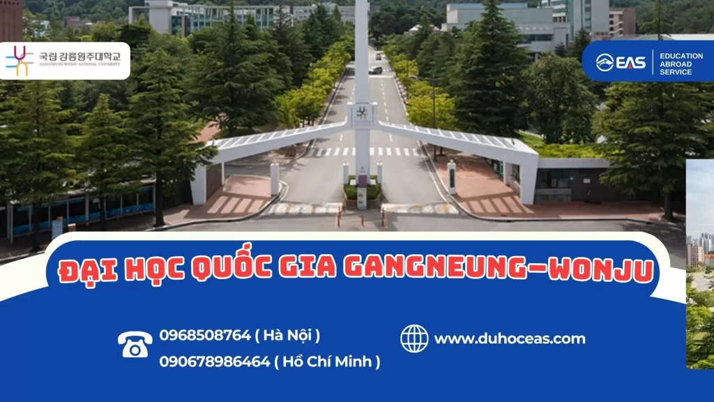 Du học Hàn Quốc tại Đại học Quốc gia Gangneung – Wonju: Lựa chọn lý tưởng cho sinh viên quốc tế