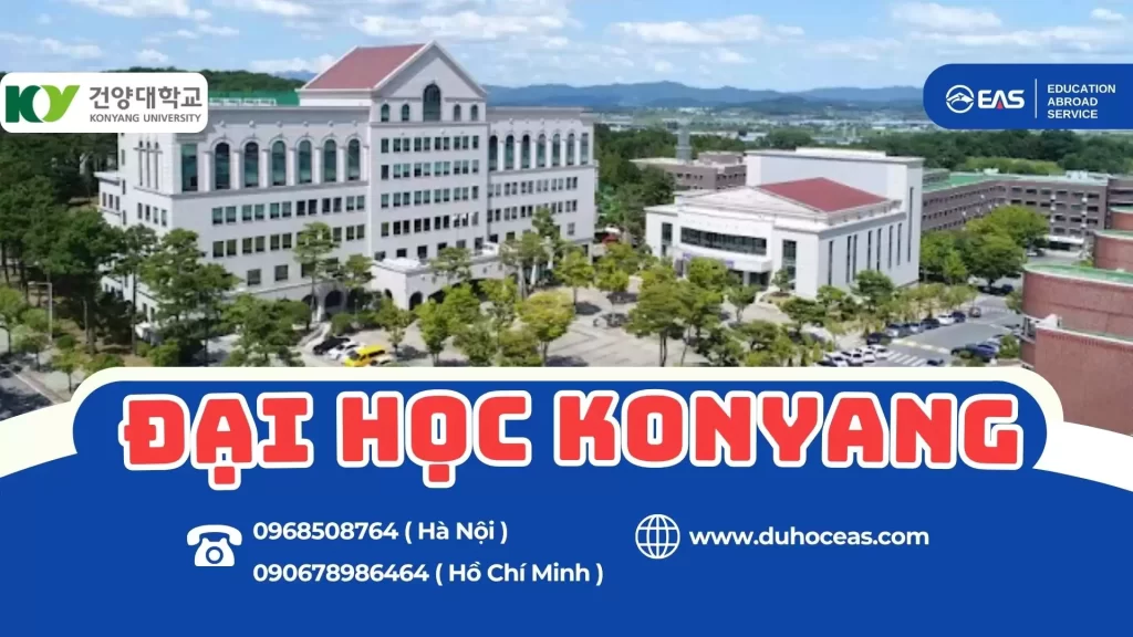 Du Học Hàn Quốc Tại Đại Học Konyang – Lựa Chọn Lý Tưởng Cho Sinh Viên Việt Nam