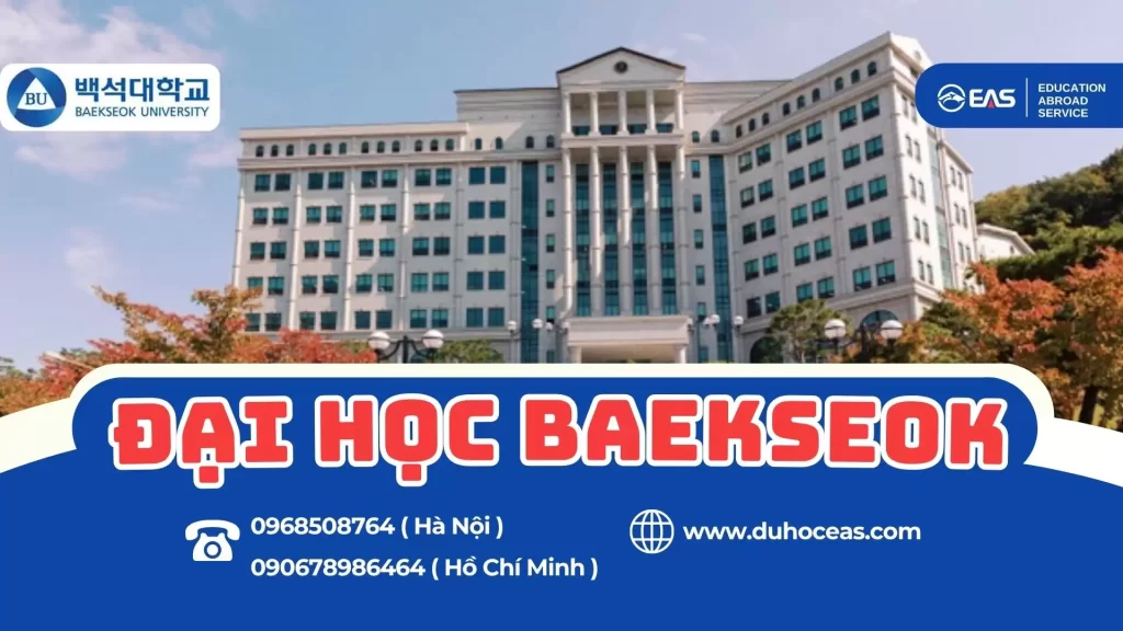 Trường Đại học Baekseok – Ngôi Trường Danh Tiếng Đào Tạo Toàn Diện Tại Hàn Quốc