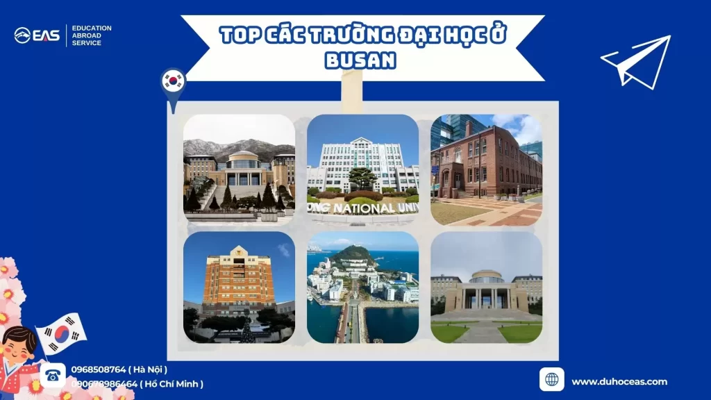 Top Các Trường Đại Học Ở Busan Dành Cho Du Học Sinh Hàn Quốc 2025